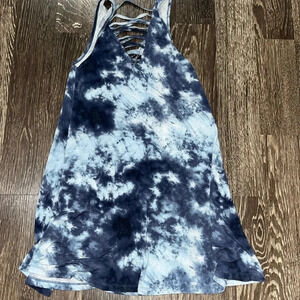 Rue 21 blue tie-dye dress size XS